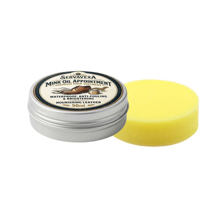 SERLAVEXA 3Pcs 100ml Mink Oil Leather Conditioner Cream Waterproof Shoe Polish Nourishing Paste for Boots Bags Sofa Seat Care
