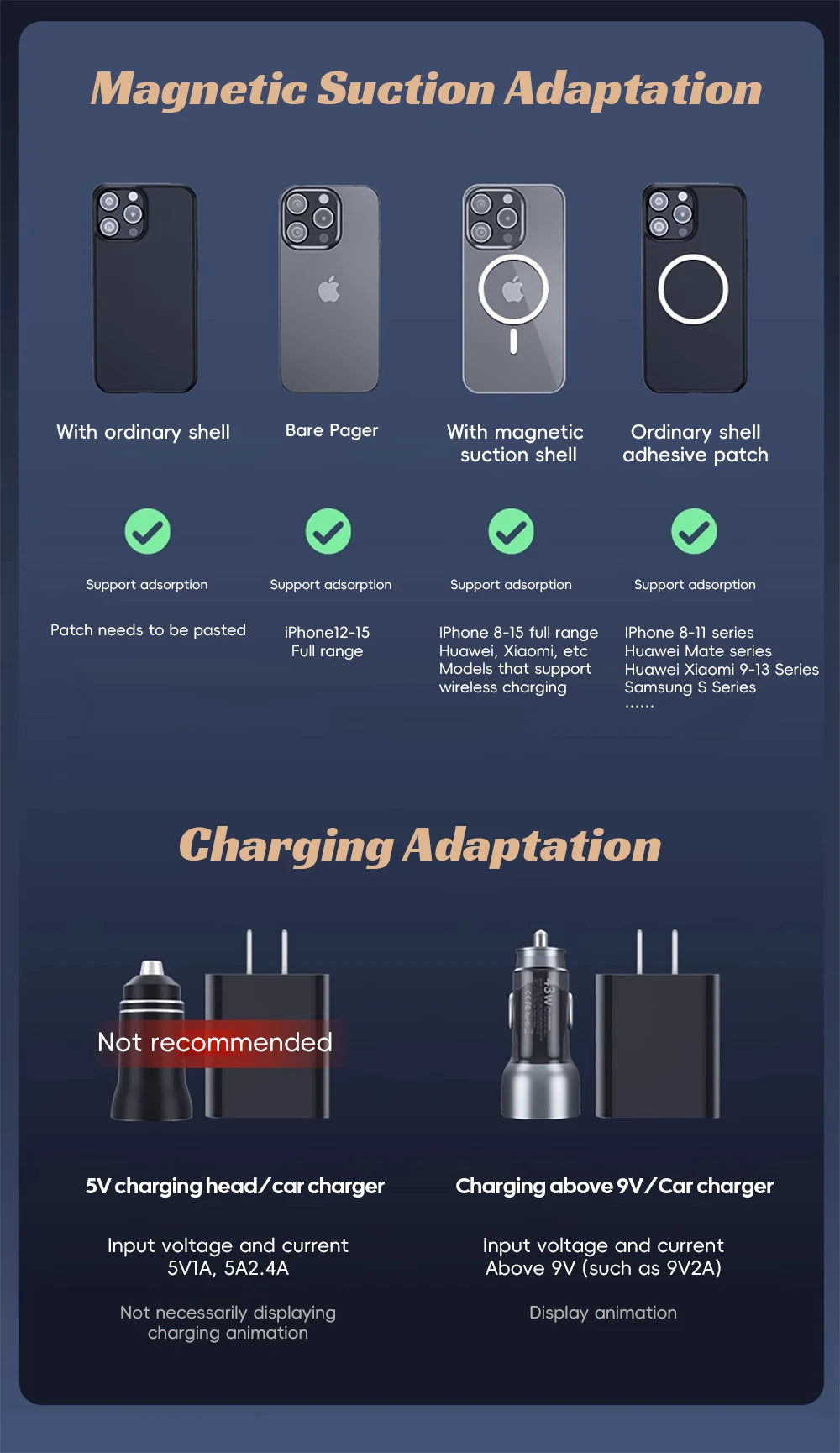 Magnetic Car Phone Holder for Tesla Model 3/Y BYD Car Display Screen Side 360 Degree Rotation Car Mount for IPhone 12 13 14 15
