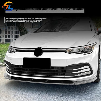 For Volkswagen Golf MK8 2020-2024 Pro Standard Edition Front Lip Spoiler Modification