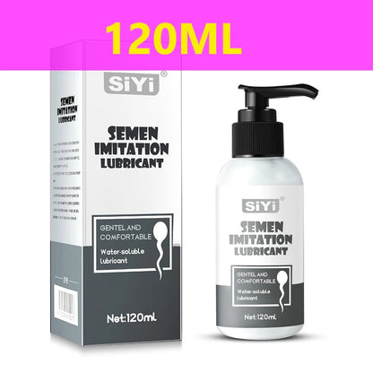Imitation Semen Lubricant Love Gel Water Based Lube for Men Women Lubricants Gay Vaginal Anal Lubricantion Oil Adult Sex Toys