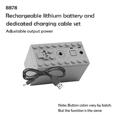 New Blocks Technical Parts Motor Servo Set MOC High-Tech PF Model Servo Bricks Accessories Multi-Function Power 8882 883 884 85