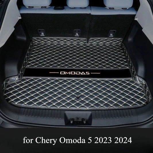 Car Trunk Mat for Chery Omoda 5 Accessories 2023 2024 Main Pad Retrofitting The Special Car Trunk Pad for Interior Decoration
