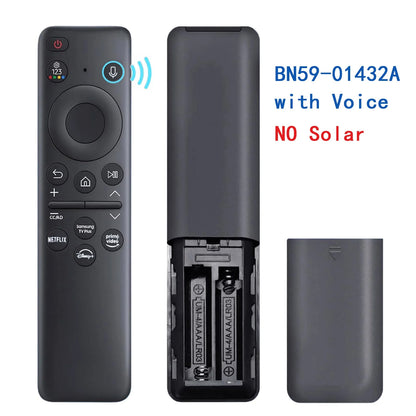 BN59-01432A TM2360E Rechargeable Voice Remote for Samsung Smart TVs, Replacement for All 2021–2025 Samsung TV Remote with Sloar