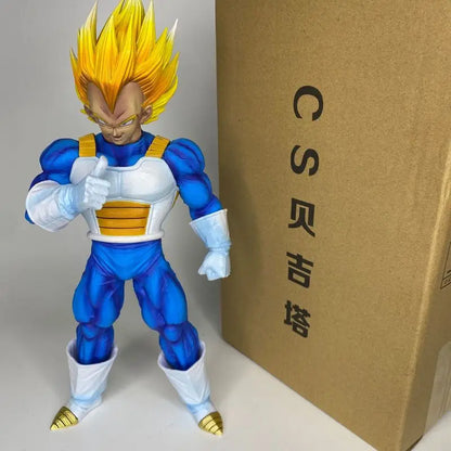 CS Dragon Ball 1/6 Scale Vegeta Action Figure Super Saiyan Demonic Berserk Anime Statue Desktop Decor For Anime Collectors