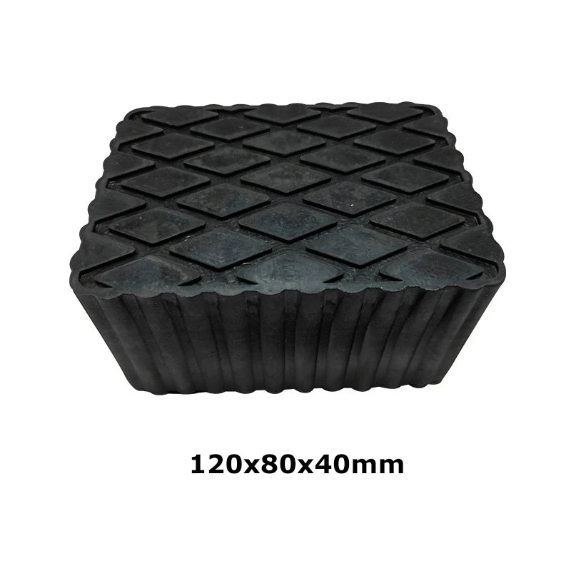 Car Lift Shock Absorbing Jack Pad Blocker Solid Rubber Pads Support Non Slip Spacer for Jack Racks Lifting Equipment Accessories