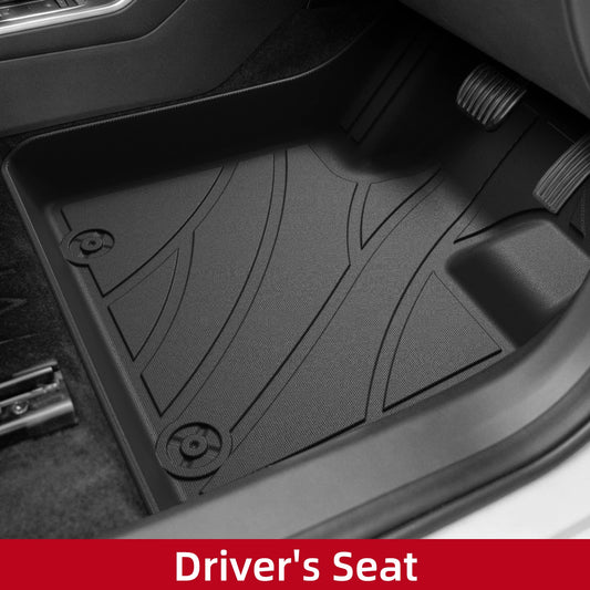 LUCKEASY Right Drive for Geely EX5 2025 2026 (not fit UK version) Car Floor Mats Cargo Liner Trunk Pad TPE Waterproof Black