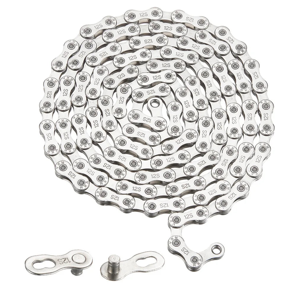 TOOPRE 6/7/8-Speed Bicycle Chain, 116 Links Steel High Strength Bike Derailleur Chain for 6/7/8-Gear Road Mountain Bicycle