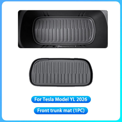 RHD Car Floor Mats For Tesla Model YL Launch2026 Luggage Mat Set Four Seasons Waterproof Anti-slip Trunk Mat Model YL Floor Mats