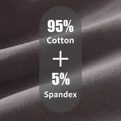 5-Pack Men's Cotton Boxer Shorts - Breathable Underwear, Comfort Fit, Sexy Sport Design, Size 3XL & 4XL