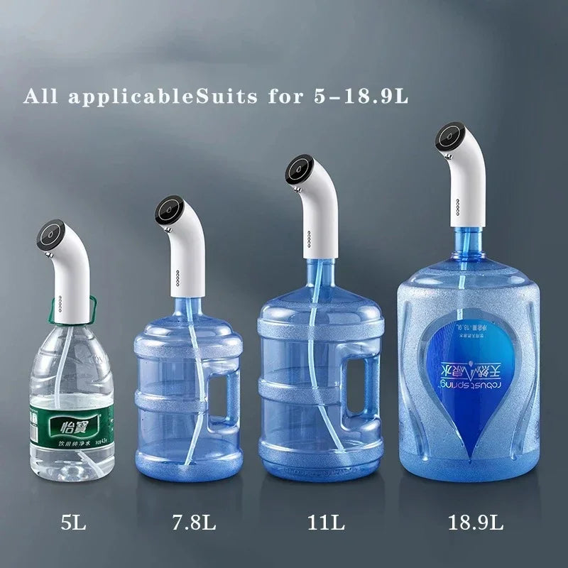 New Zai Xiao Water Pump Water Home Dispenser USB Rechargeable Electric Water Pump Portable Automatic Drinking Pump Bottle