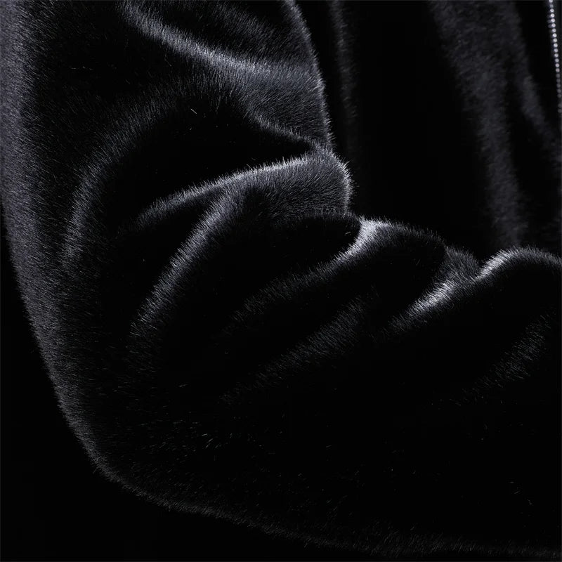 Casual Slim Solid Woolen Coat High Qualit winter jacket men fashion Woolen Coat Men's Casual Wool hooded trench coat Men Jacket