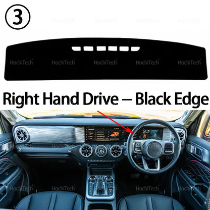 Car Dashboard Cover Avoid Light Pad Sun Shade Anti-UV Carpets Non-Slip Mat for GWM TANK 300 2022 2023 2024 Interior Accessories