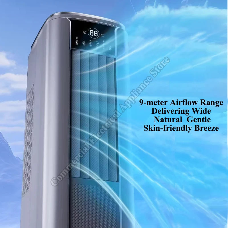 35~75㎡ Mobile Air Conditioner Cooling and Heating Installation Free Integrated Compressor Refrigeration Air Conditione