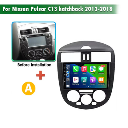 9 inch for Nissan Pulsar 6 NB17 2014 - 2018 Android 16 Wireless CarPlay Car Radio Video Multimedia Player GPS Navi DSP Stereo 4G