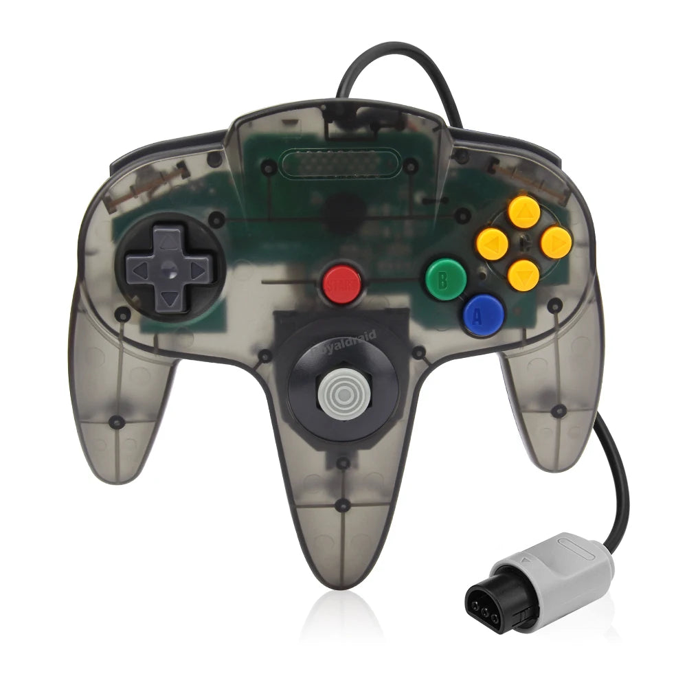 8 Colors Wired Gamepad For N64 Console Joypad Control for N64 Classic Joystick Retro Game Console Gamepad Accessories