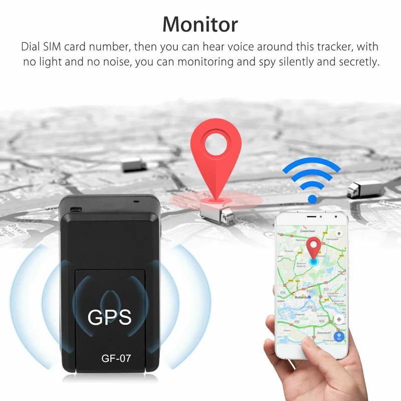 Mini Gps Car Tracker Real Time Anti-theft Lost Locator Magnetic For Tomtom Aukey Gps Locator Without Sim Card Gps Accessories