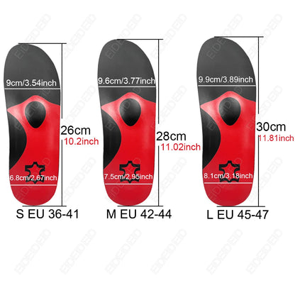 Flat Feet High Arch Support Orthopedic Work Insole Inserts For Shoes Shoes Sole For Plantar Fasciitis Valgus Shoe Cushion EID