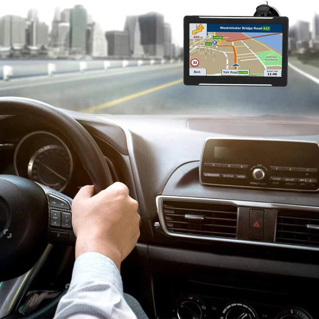 7inch Car GPS Navigation HD Touch Screen GPS Navigator Truck 3D Mode Sat Nav 8G+256M Europe Map GPS Navigators