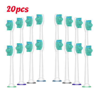 4/8/12/16/20 Pcs ToothBrush Heads for HX6780 HX6781 HX6782 HX6902 HX6910 HX6911 HX9044 HX6074 HX9024 HX6730 HX6062