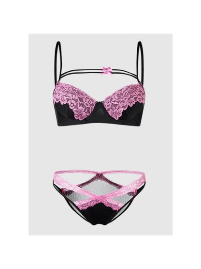 YEMOMO Teen Girls Lace Bralette Push Up Bra Non Padded But Gathering Small Bust Sexy Lingerie Anti Sagging Comfortable 2026 Hot