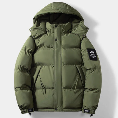 Winter Outdoor Sports Leisure Windproof Breathable Warm Cotton Clothing Comfortable Fashionable Trendy Men's Hooded Jacket