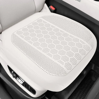High Quality Nappa Leather Universal Car Seat Full Cover Breathable Luxury SUV Car Protection Perforated Leather Seat Full Cover