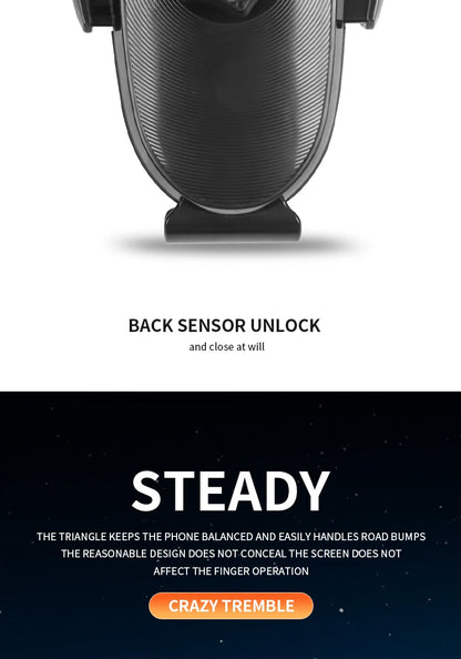 Car Phone Holder Screen Fixed Base For Hong Qi EH7 2024 Mobile Phone Support Car Mounts Wireless Charging Interior Accessories