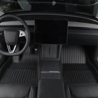 Floor Mats Luggage Mat for New Tesla Model 3 Highland 2025 2026 TPE Waterproof Wear-resistant Foot Pads Trunk Mats Accessories