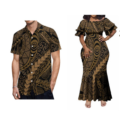 Factory Wholesale Custom Boat Neck Double Flare Sleeve Long Fishtail Ladies Dress Women Elegant Mermaid Evening Party Dress