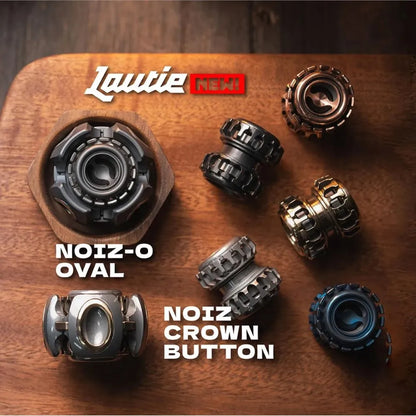 LAUTIE Noiz O Fidget Spinner Noiz Series Metal Fidget Toy Stress Office Stress Release Toy Finger Spinner