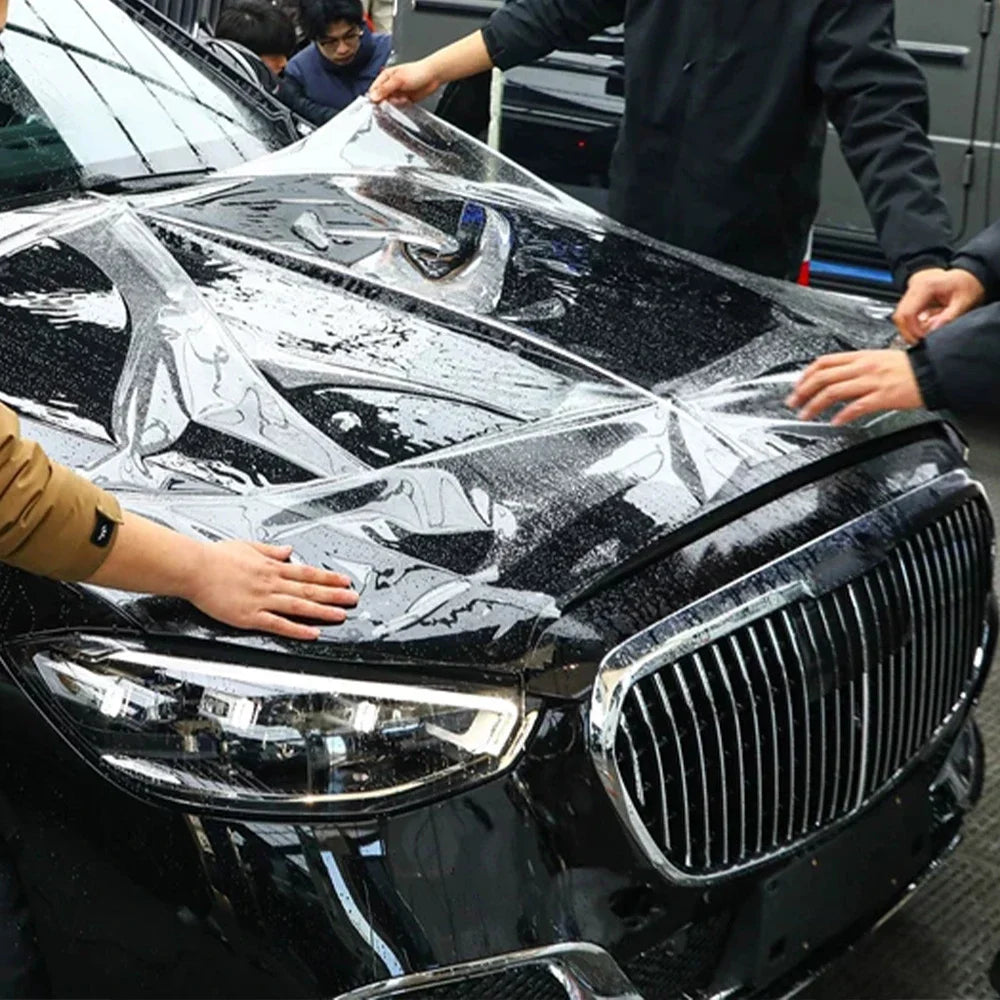 7.5mil Car Body Paint Protection Film TPH PPF Clear Auto Vinyl Wrap Scratch Resistant Self Healing Invisible Car Protective Film