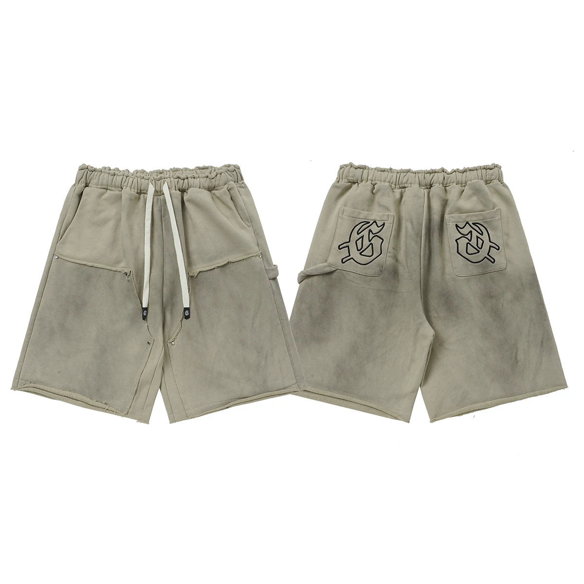 Hot New GOD High Street SPEED Men's Casual Shorts Embroidered Drawstring Loose Shorts High Quality Fast Shipping Fast Delivery
