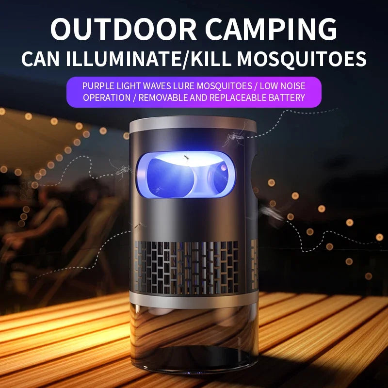 Lenovo Mosquito Light Wireless Electric Silent Type-C Rechargeable Inhalable Trapping Mosquito Killers Outdoor Camping Household