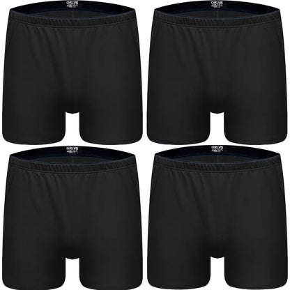 1/2/4 PCS ORLVS Boxer Men Underwear Cotton Pouch Boxershorts Sleep Men Underpants Panties For Swim Or Boxers Shorts With Pocket