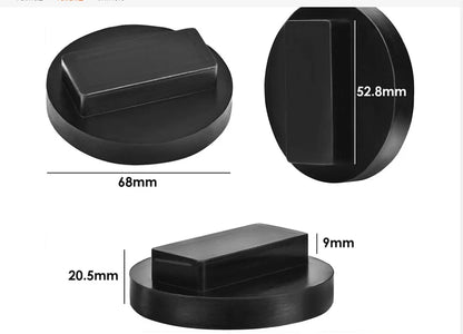 Jack Pad Holder Adapter Car Lift Jacking Rubber Black Stand Rubber Block for BMW X1 E84 F48 X3 E83 F25 X4 F26 for MINI Clubman