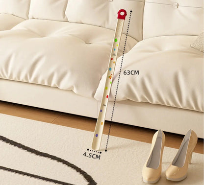 2026 New Smooth and Sturdy Long-handled Shoehorn Shoe-wearing Aid Extended Home-use Shoehorn No-bend Shoe Lifter Shoe Helper