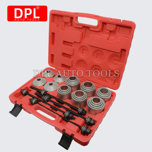28pcs Press and Pull Sleeve Kit Remove Bushes Bushing Bearings Seals Removal Insertion Tool Set