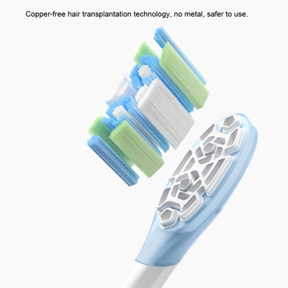 Original Replacement Brush Heads for  Xiaomi Mijia Electric Toothbrush MES609/610 Pro Sonic Sweep Vibration Toothbrush Head 3PCS
