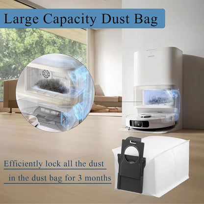 Dreame L10s Ultra Gen 3, Dreame X40 Ultra/ L40 Ultra/L30s Pro Ultra Heat/P10 Pro Ultra Tricut Brush Filter Mop Cloth Bag