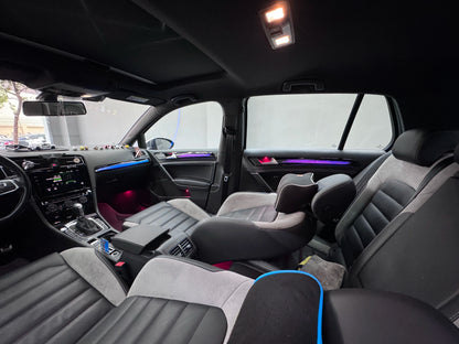 21 in 1 Car Ambient Light For VW Golf 7 2014-2021 Interior Acrylic RGB 64 Color LED Atmosphere Lamp LHD Symphony App Control Kit