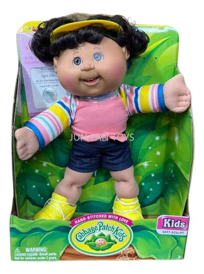 Original Cabbage Patch Kids 14 in Soft Body Baby Doll Scent Sparkle Princess Gymnast Baker Collectible Girls Toys Birthday Gifts