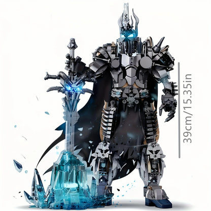 1268Pcs Wizard King Creative Building Blocks Set Abs Plastic Structure Kit, DIY Model Toy Building Blocks, Creative Home Decor