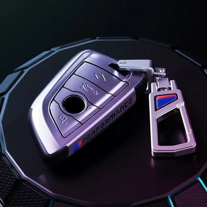 Car Key Case Cover Protector Shell for BMW 2020-2024 G30 G20 X1 X3 X4 X5 45e G05 X6 F20 G21 F40 F80 35i 9 5 3 Accessories