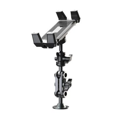 Heavy Duty Tablet Holder Wear Resist 2-Stage Phone Stand 360 Degree Rotable Car Dashboard Phone Mount for Car Bike Boats Trucks
