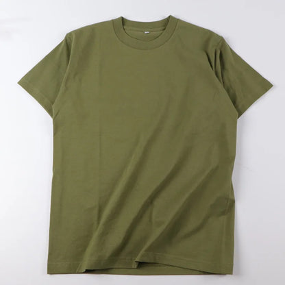 Bornladies 2025 Women's Summer 100% Cotton T-shirt Bottoming Basic Fashionable Solid Lady Short Sleeve Loose Tops Shirts