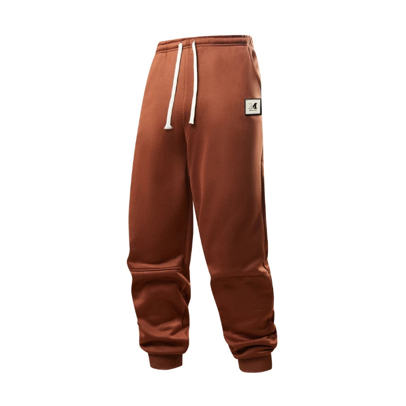 Mens Sweatpants Casual Fashion Sports Pants Gym Fleece Lined Trousers Men Jogger Sweatpants Running Workout Jogging Long Pants