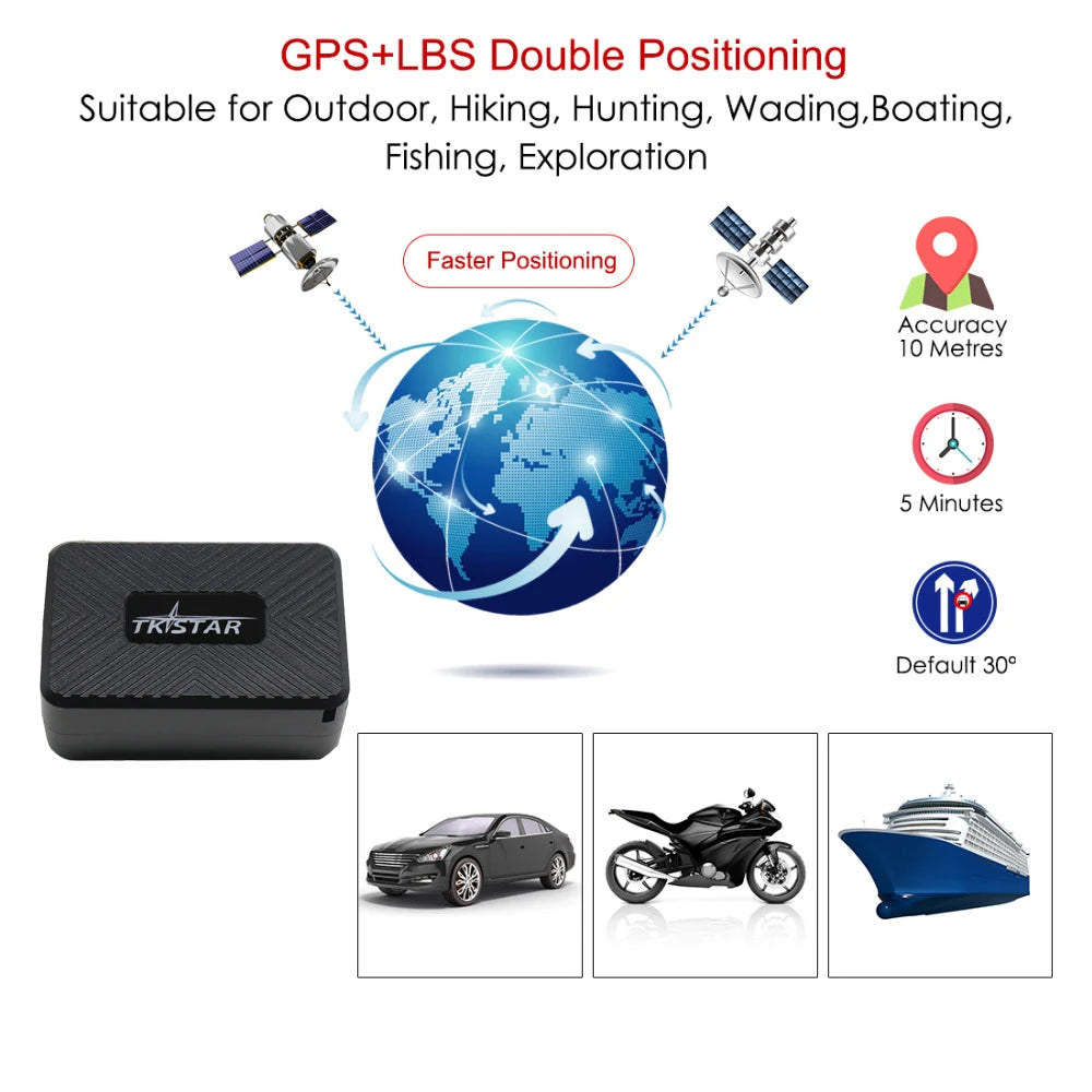 2025 2G 4G Mini GPS Tracker Car 1500mAh TKSTAR GPS Tracker Locator 2G 4G Magnet Free APP Vehicle GPS PK TK905 GF07