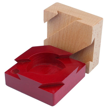 Puzzle Box Mini 3D Brain Teaser Wooden Secret Compartment Lock Box Brain Puzzle Toy for Child and Adults