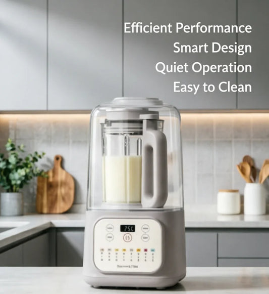 220V Joyoung Wall Breaking Blender, Household Multifunctional Fully Automatic Heating Low Noise Soy Milk Machine