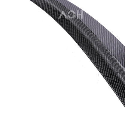 Rear Trunk Spoiler Bumper Lip For BMW 4 Series F32 F33 F36 Carbon Fiber PSM M4 MP Style Wing Tail Kit 2014-2020 Gloss Black